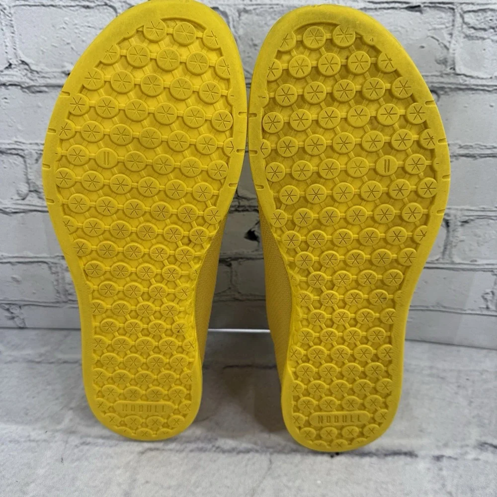 NoBull SuperFabric Trainers Lemon Drop Yellow Shoes Men's 12.5 Women's 14 Unisex